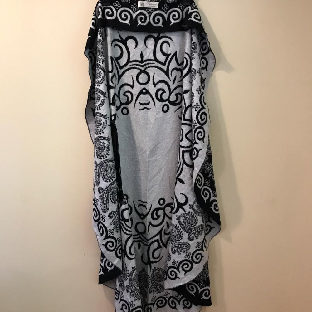 Pashmina Cashmere Reversible Circle Vest Shawl